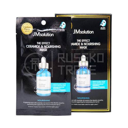 [JM Solution] The effect ceramide nourishing mask - Тканевая маска с керамидами