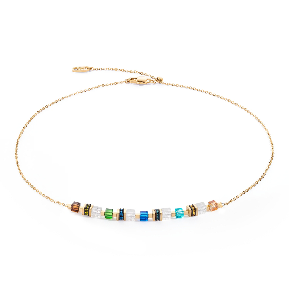 Колье Coeur de Lion Multicolour Gold 5076/10-1516