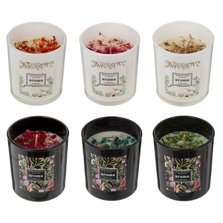 GAEM Свеча ароматическая (блок микс 12шт), L6,5 W6,5 H8 см, 2в.