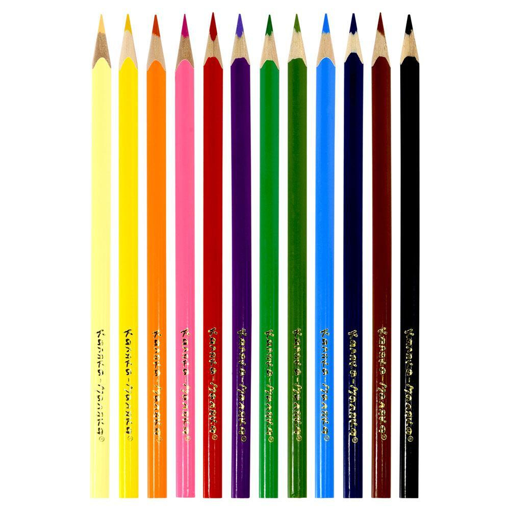 Карандаши 12цв. трёхгран. (Каляка-Маляка)