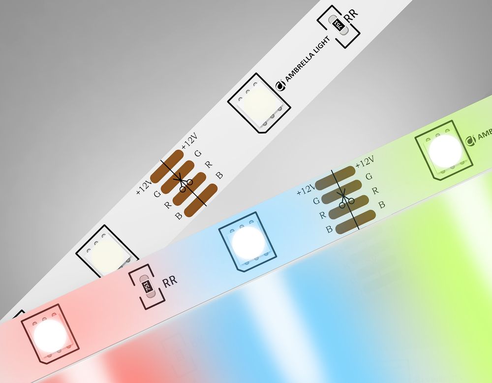 Ambrella Светодиодная лента RGB Ambrella Light GS4301 5050 30Led /7.2W m/ 24V IP20 RGB 5m LED Strip 24V GS4301