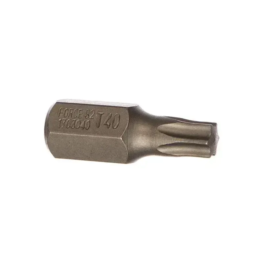Бита 10 мм Torx T40 длина 30 мм, Force 1763040