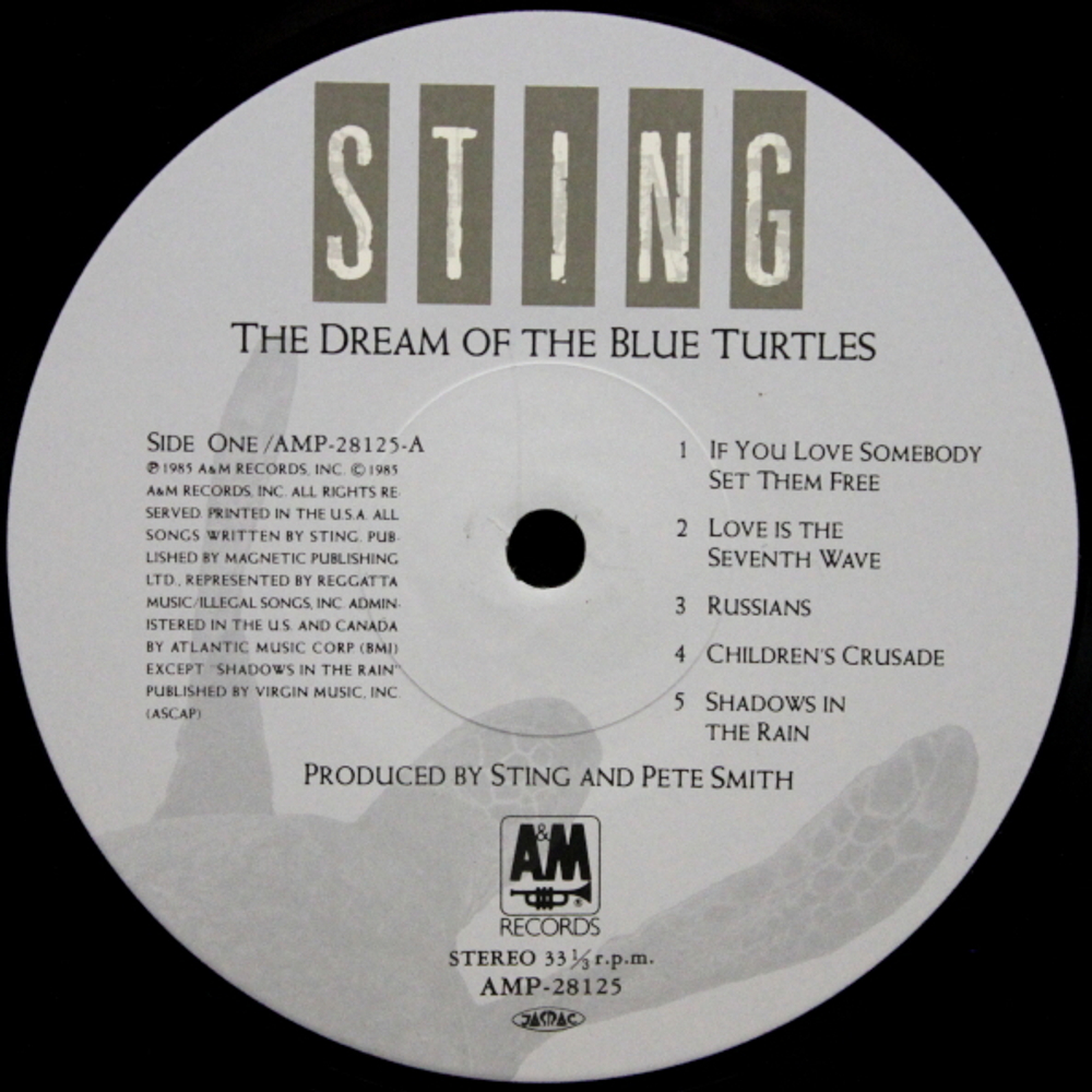 Sting / The Dream Of The Blue Turtles (LP)