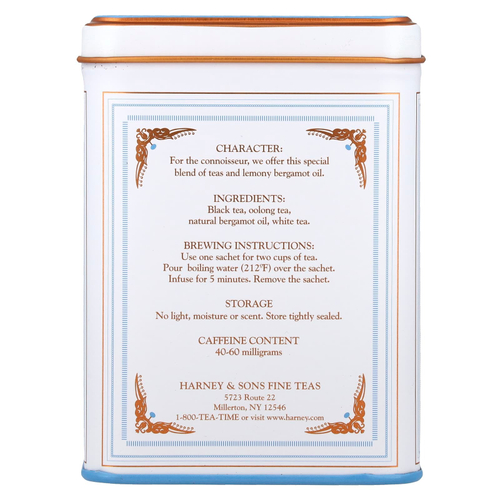 Harney & Sons, Classic Collection, Earl Grey Supreme, 20 пакетиков, 40 г (1,4 унции)