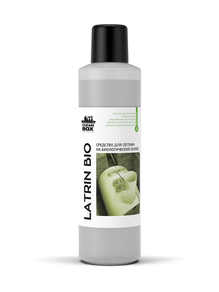 СРЕДСТВО КОНЦЕНТРИРОВАННОЕ Д/БИОТУАЛЕТОВ НА ХИМИЧЕСКОЙ ОСНОВЕ CLEANBOX LATRIN 1КГ/1Л
