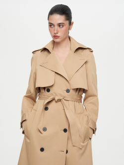 Тренч свободного силуэта