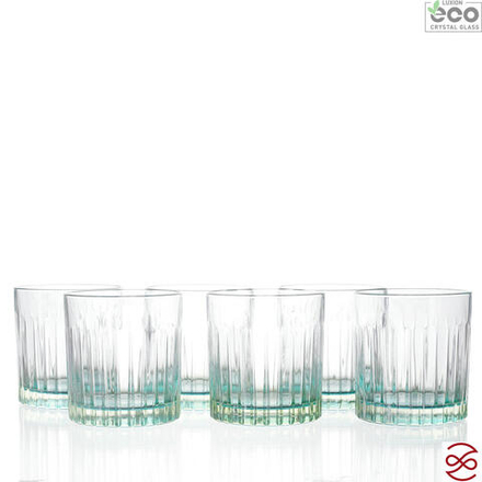 Набор стаканов для виски RCR Gipsy Зелёные 360мл (6 шт)