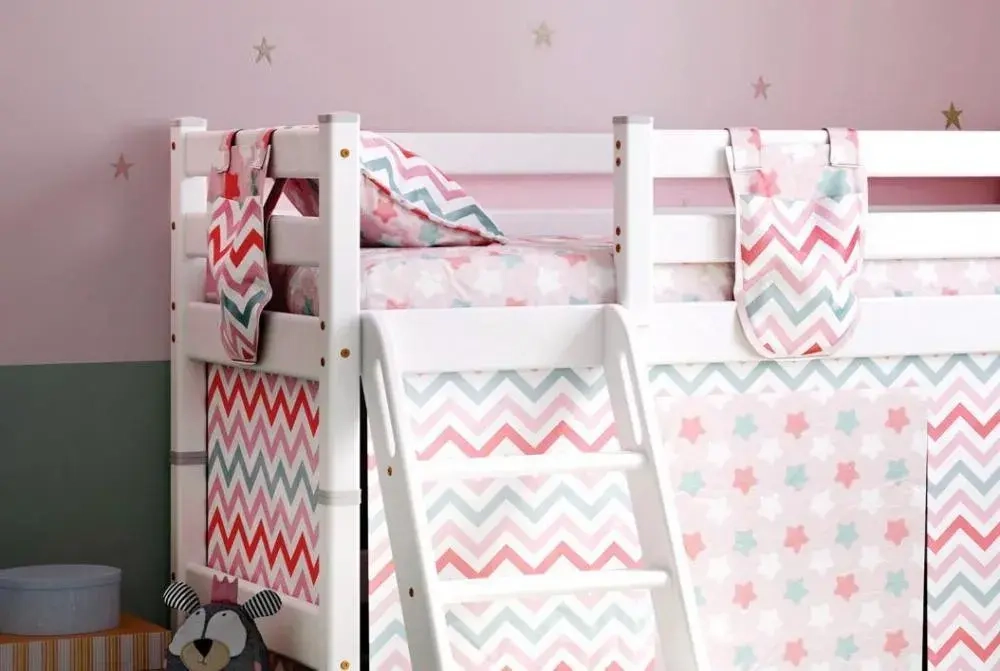 Вариант 12 Низкая кровать"Соня" с наклонной лестницей