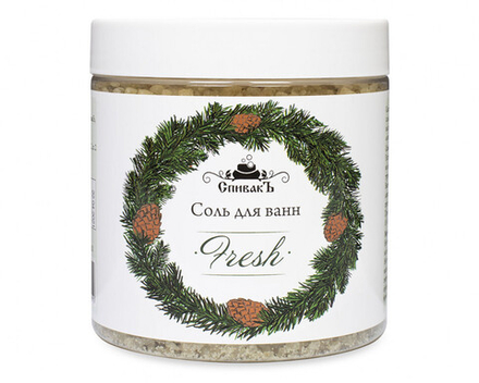 Соль для ванн Fresh, 600 г (3,37 б)