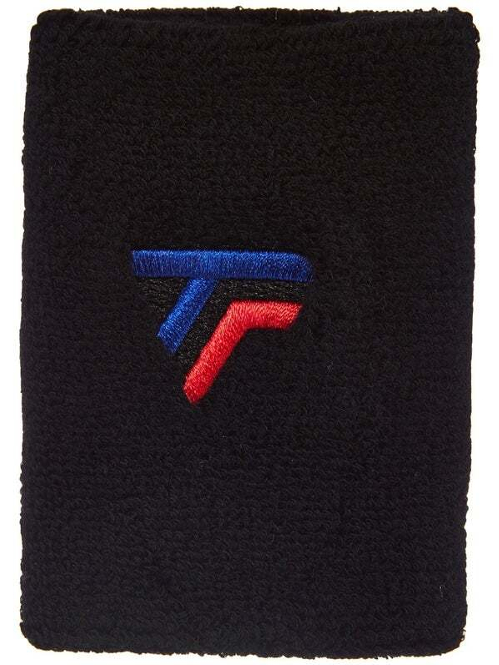 Напульсник теннисный Tecnifibre Wristband XL New Logo - черный