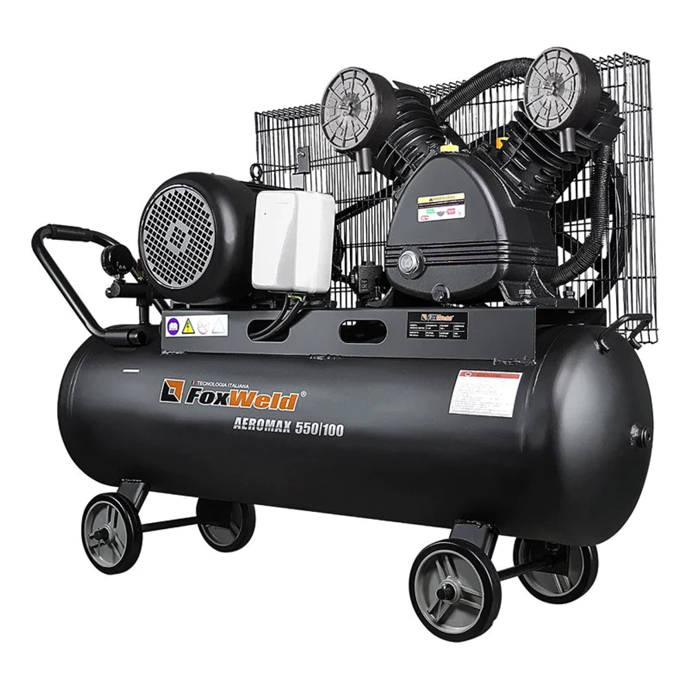 FoxWeld AEROMAX 550/100 масляный ременной компрессор 5075