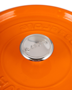 Кастрюля с крышкой 3.5л LAVA оранжевая