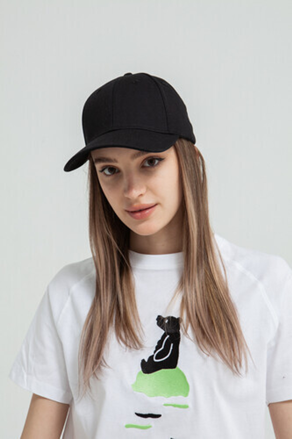 Бейсболка TRUESPIN Unstrucured Dad Cap (Черный (Black), O/S)