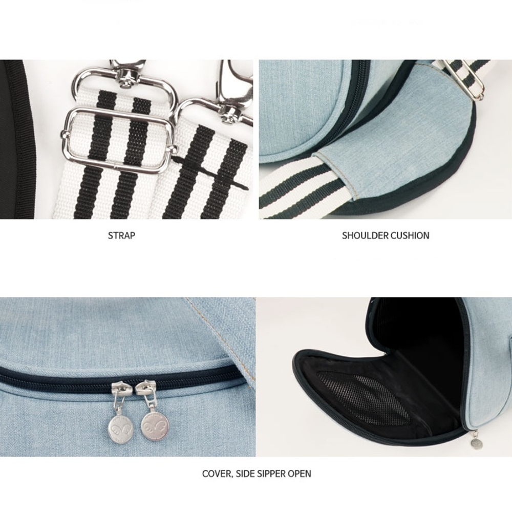 111 Сумка авиа "Фаворит" , джинсовая / сумка-переноска для САМОЛЕТА Puppy Angel / DENIM "Herringbone Travel Carrier"