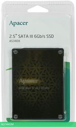 SSD диск Apacer AS340X 960GB (AP960GAS340XC-1)