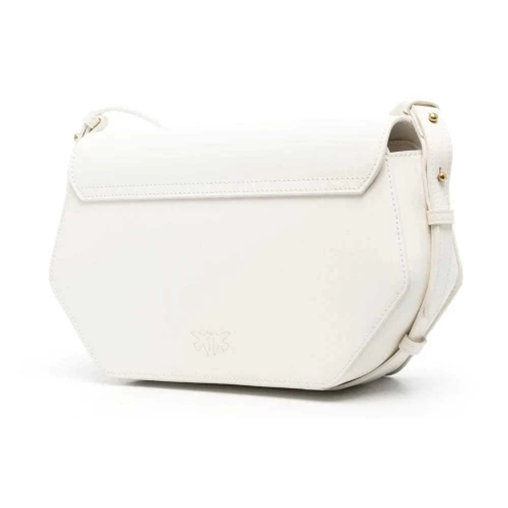 CLASSIC LOVE BAG CLICK EXAGON SIMPLY - white / antique gold