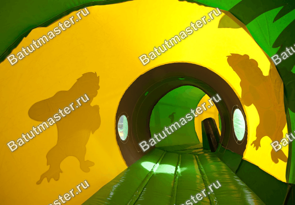 Коммерческий надувной батут "Тоннель обезьяна"