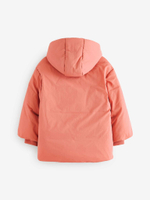 Куртка утепленная с капюшоном для девочки Next E25-188, Персиковый