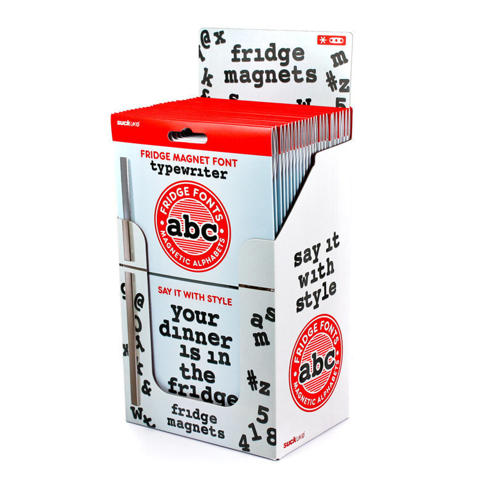 Набор магнитов на холодильник alphabet