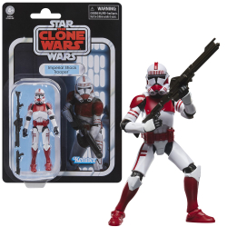 Hasbro STAR WARS Vintage - Фигурка Имперского Шокового Троопера 9,5 см (The Clone Wars) G0924