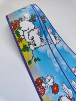 Бордюр детский для обоев бумажный 5,7 см лента окантовка