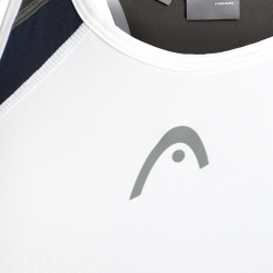 Женская теннисная майка HEAD Club Tank Top Women - White, Blue