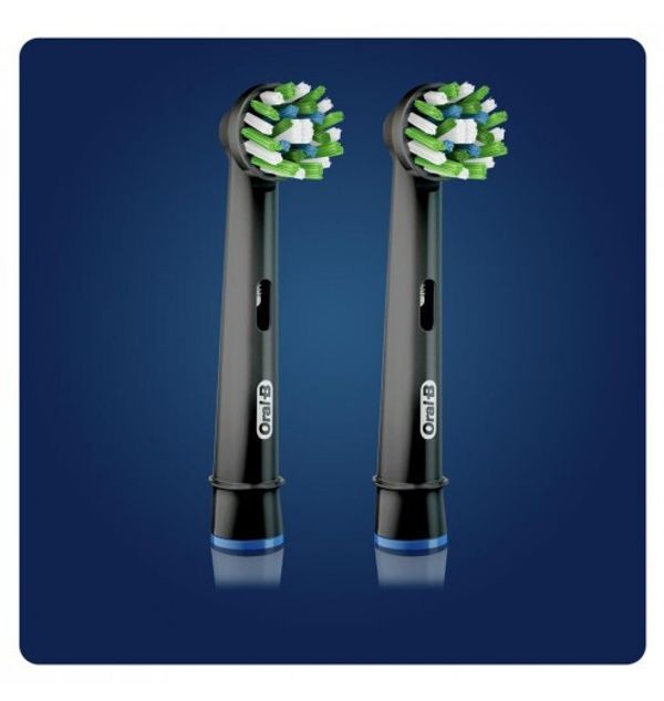 Насадка для зубных щеток Oral-B CrossAction Black EB50BRB (2 шт)