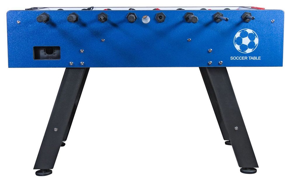 Настольный футбол (кикер) «Milan» (144 х 75,6, х 90 см, сине-черный)