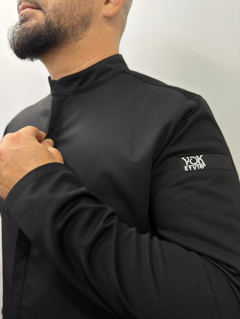 Китель поварской мужской вточной рукав