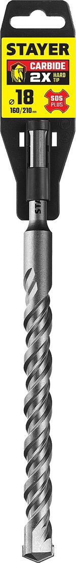 STAYER 18 x 210 мм, SDS-plus бур, Professional (2930-210-18)