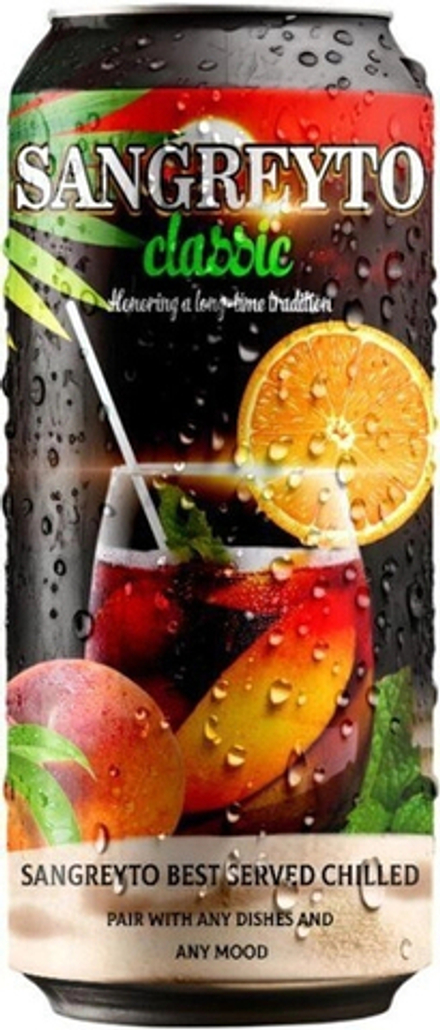 Сидр Сангрейто Классик Сладкий / Sangreyto Classic Sweet 0.33 - банка