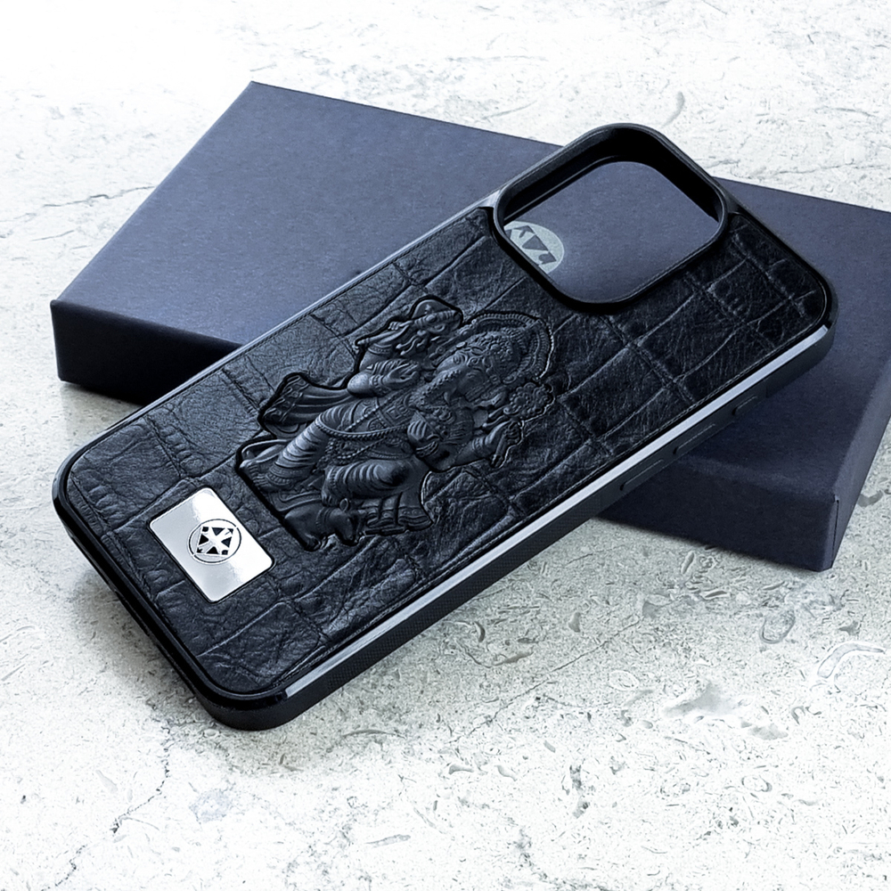 Солидный чехол iPhone Ганеша - Euphoria HM Premium - Ganesh, йога, ведические, практики, йог