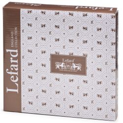 НАБОР ТАРЕЛОК ЗАКУСОЧНЫХ LEFARD "CHARM" 2 ШТ. 19*2,5 СМ (ЗОЛОТО)