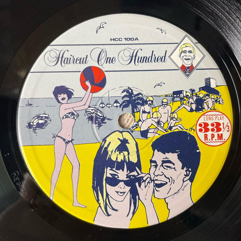 Винтажная виниловая пластинка LP Haircut One Hundred Pelican West (UK 1982)