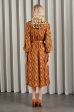 51508 Платье женское (карамельный мультиколор)