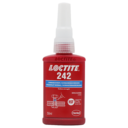 Loctite 242, Фиксатор резьбы средней прочности.