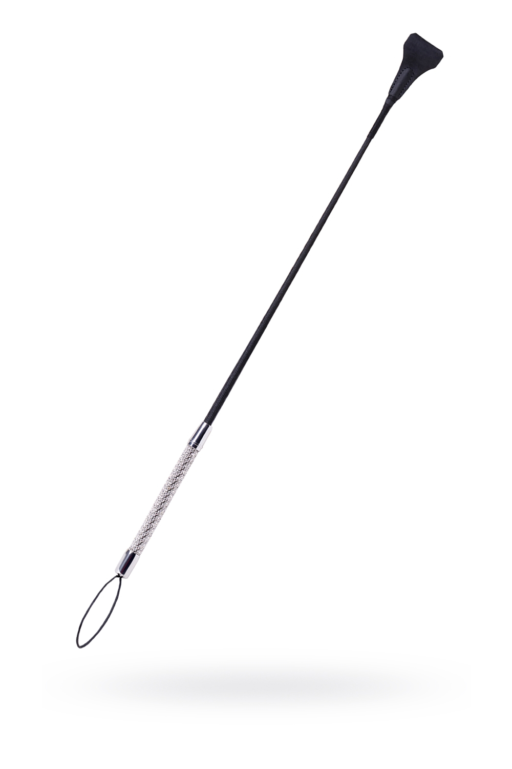 Стек TOYFA Theatre кожаный черный, 65 см