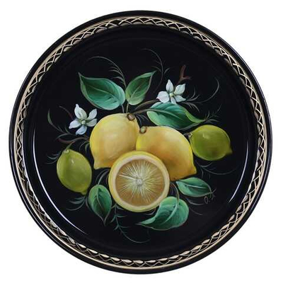 Zhostovo metal tray A5D180526398