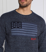 свитер POLO RALPH LAUREN - темно-синий(710890564)