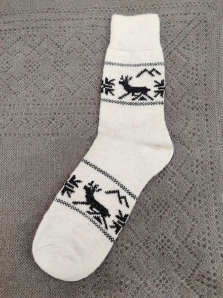 Носки мужские Н013-02 белый натуральный