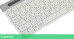 Клавиатура A4Tech Fstyler белый/серый (FBK25)