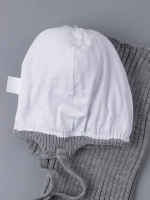 Шапка со снудом для девочки демисезонная