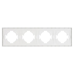 Рамка пластиковая FRM-TENDO-SFPL-4-WH (Arlight, -) 054656