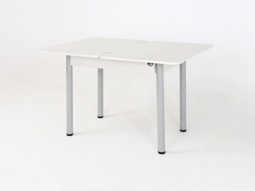 Прайм-3Р Стол-трансформер (столешница) (ФУР) ( (Цемент Светлый))/Опора Прайм Графит Ивару