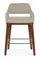 Полубарный стул Lord 65 см, бежевая обивка, ножки орех