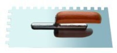 Кельма зубчатая 280*130 мм. Зуб 10*10 мм.