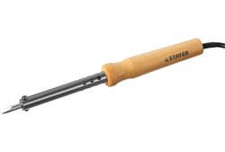 STAYER MAXTerm, 80 Вт, клин, электропаяльник с деревянной рукояткой (55310-80)
