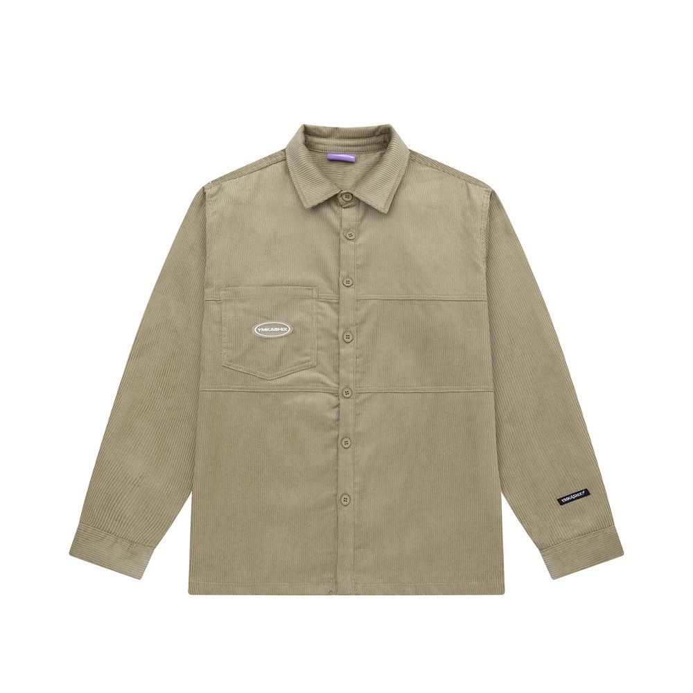 РУБАШКА YMKASHIX VELVET BUTTON