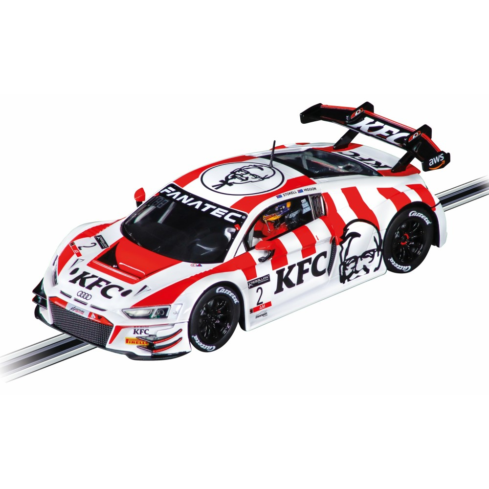 Carrera DIGITAL 124 - Audi R8 LMS GT3 evo II "KFC Racing, No.2" 23991 => Carrera DIGITAL 124 - Audi R8 LMS GT3 evo II "Гонки KFC, No.2" 23991.
