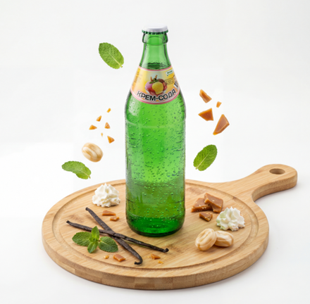 Напиток сильногазированный "Крем-сода" 0.5 л